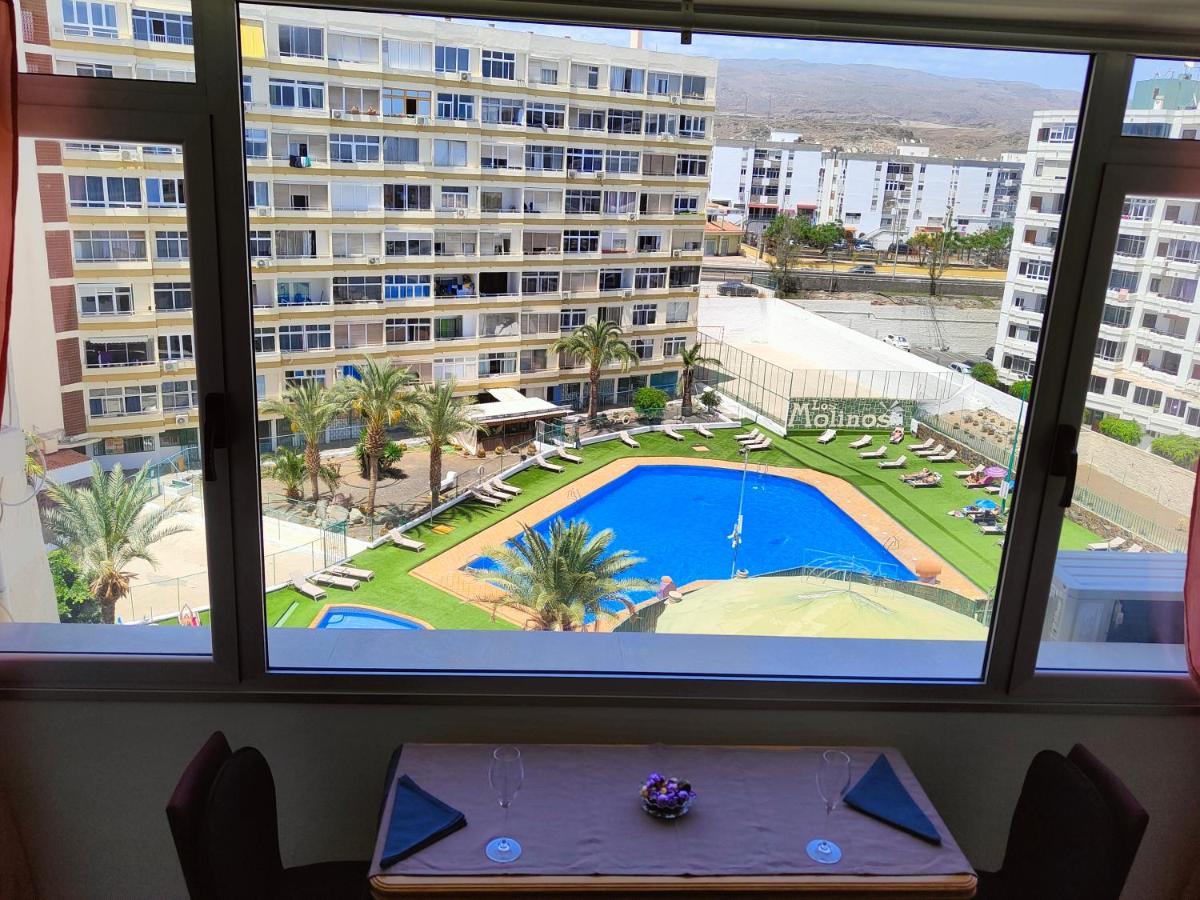Residencial Los Molinos Con Piscina, Tv Internacional Y Wifi Playa del Inglés Esterno foto